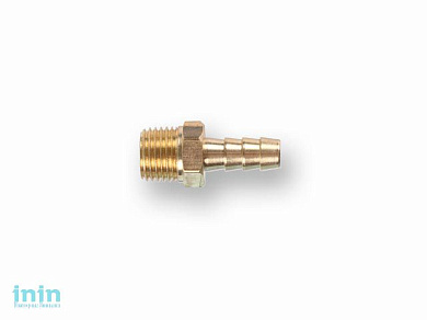 Соединение нар. резьба 1/4" х елочка 8 мм (латунь) ECO