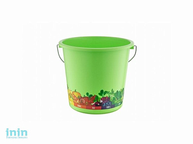 Ведро Vitaline 5 л, салатный, BEROSSI (Изделие из пластмассы. Литраж 5 литров)