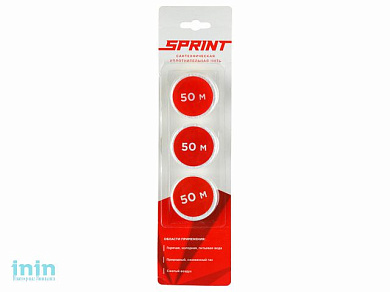 Нить для герметизации резьбовых соединений Sprint набор катушек 3х50, РФ (РегионСпецТехно)