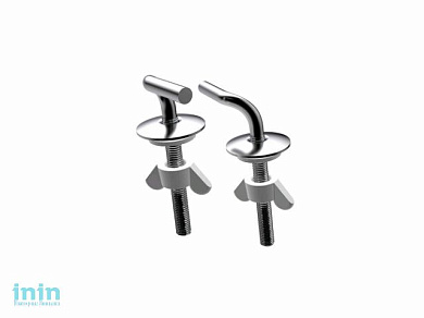 Крепеж для сиденья унитаза (винт металлический), NOVA