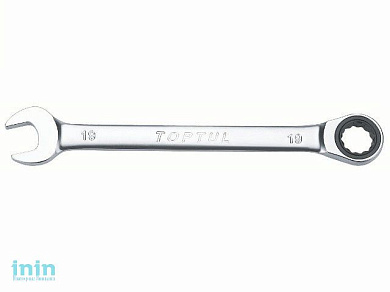 Ключ комбинированный  9мм с трещоткой TOPTUL (AOAA0909)