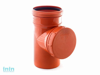 Ревизия для наружной канализации 160 РосТурПласт (Ревизия нар. 160)