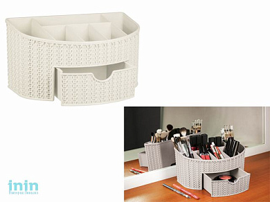 Органайзер ВЯЗАНИЕ с ящиком (белый) (IDEA)