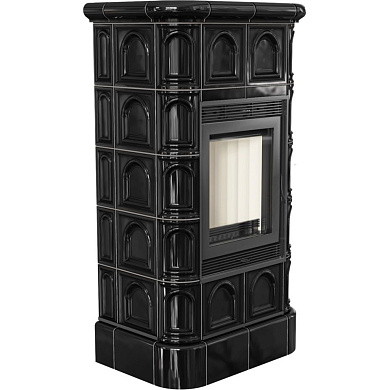 Печь-камин Kratki Blanka 8 kafel Black