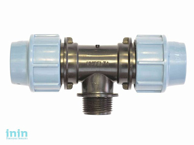 Тройник нар. 32х3/4" Unidelta (Фитинги: Обеспечивают отличную герметичность, при создании распределительных систем под давлением.)