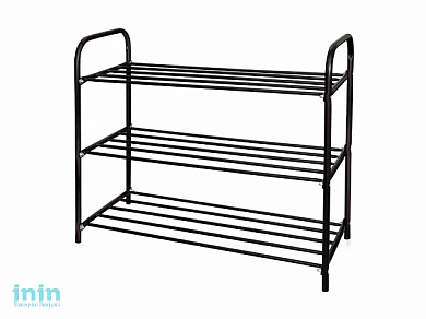 Этажерка для обуви Ника комфорт 3-х секционная, 590х330х790 мм, медный антик, NIKA