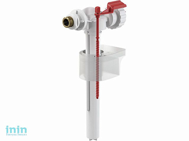 Впускной механизм с боковой подводкой и металлической резьбой (для пластиковых бачков) 3/8, Alcapla (Впускной механизм с боковой подводкой и металличе