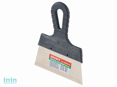 Шпатель фасад. нерж. с пласт. ручкой 250мм ВОЛАТ