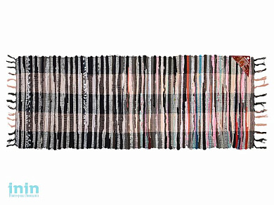 Коврик хлопковый "Вологодский", 60х180 см, VORTEX (ВОРТЕКС)