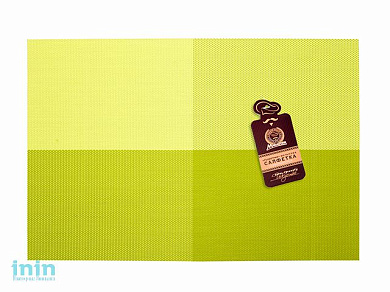 Салфетка сервировочная "Геометрия", 30х45 см, лайм, MARMITON