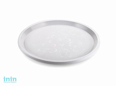 Поднос Arrivo , снежно-белый, BEROSSI (Изделие из пластмассы. Размер 330 х 22 мм)