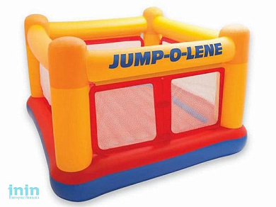 Надувной игровой центр-батут Jumo-O-Lene, 174х174х112 см, INTEX (для детей 3-6 лет)