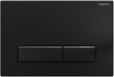 BURKE клавиша смыва тип 09 черный матовый/черный матовый