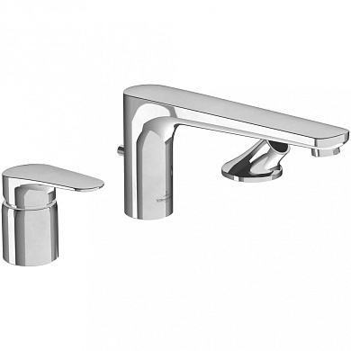 СМЕСИТЕЛЬ ДВУХВЕНТИЛЬНЫЙ ДЛЯ ВАННЫ VILLEROY&BOCH O.NOVO START, TVT10500100061