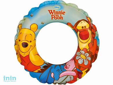 Надувной круг для плавания Винни Пух, 51 см, INTEX (от 3 до 6 лет)