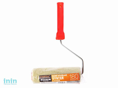 Валик "STARTEX" 38-180мм с ручкой 6мм STARTUL MASTER (SYNTEX синтекс полиакрил, для ЛКМ на водной основе, акриловых эмалей и грунтовок на основе акрил