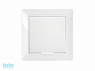 Розетка 1-ая с з/к крышкой (скрытая, с/з, з/ш,брызг. защ.) белая, Стиль, Bylectrica (Розетка штепсельная с заземляющим контактом со шторками для скрыт