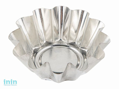 Форма для кекса  (диам.дна 50мм, диам.верха 94мм), ЖЕСТЕУПАКОВКА