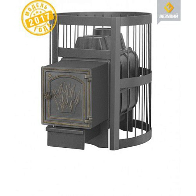 Чугунная печь для бани Везувий Легенда Стандарт 16 (ДТ-4)