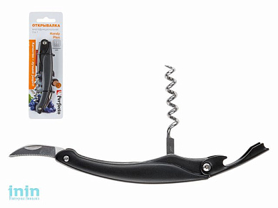 Открывалка (штопор) многофункциональная 3 в 1, серия Handy Plus (Хенди  Плюс), PERFECTO LINEA