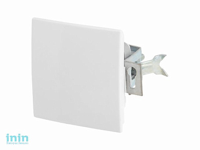 Выключатель 1 клав. (cкрытый, 6А) белый, Стандарт, Юпитер (VS 16-131-1-Б, механизм) (ЮПИТЕР)