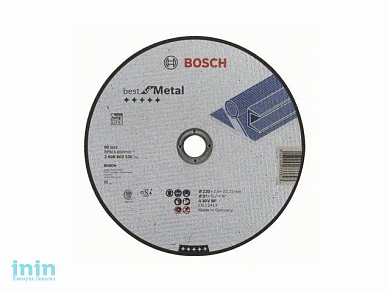 Круг отрезной 230х2.5x22.2 мм для металла Best BOSCH