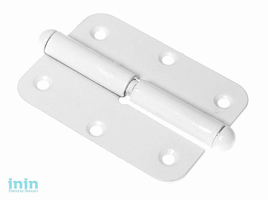 Петля 85 мм левая, белая STARFIX (разъемная)