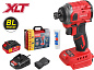 Аккум. ударный гайковерт/винтоверт WORTEX CWR 0218 в чем. XLT 1x4 А*ч, БЕСЩЕТ., 18 В, 220 Н*м (внутр. шестигр. 1/4", вес 0,92 кг)