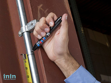 Маркер промышл. перманентный фетровый автоматический MARKAL DURA-INK 20 КРАСНЫЙ (Толщина линии 1,5 мм. Цвет красный)