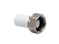Штуцер ПП для присоединения счетчика воды 20х3/4" РосТурПласт