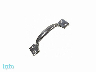 Ручка-скоба 90 мм цельнотянутая, белый цинк STARFIX