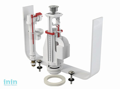 Выпускной комплект с двойной кнопкой 1/2, Alcaplast (Выпускной комплект с двойной кнопкой SA08ASK 1/2")