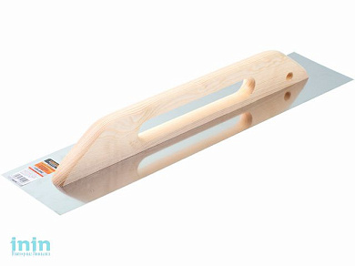 Гладилка швейц.нерж.с дер.ручкой 130х480мм STARTUL MASTER (ST1055-48) (для работ с штукатурками, клеями, жидкими обоями)