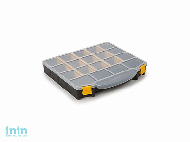 Органайзер Altera 270х240х40, черный, BEROSSI (Изделие из пластмассы. Размер 270 х 240 х 40 мм)