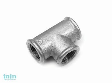 Тройник вн. 1 1/2" оцинкованн. TITAN (Livarna TITAN)