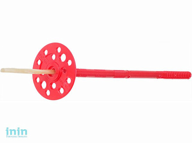 Дюбель для теплоизоляции 10х220 мм со стеклопласт. гвоздем (50 шт в коробе) STARFIX