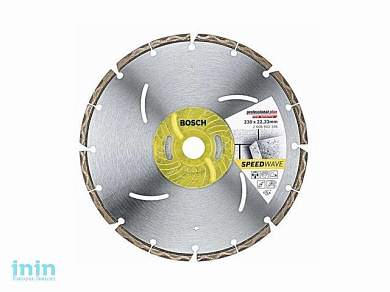 Алмазный круг 125х22 мм универс. сегмент. SPEEDWAVE UNIVERSAL BOSCH (сухая резка)