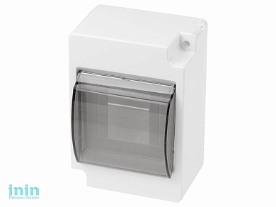 Бокс пласт. 4 модуля наружный с крышкой IP30 ЮПИТЕР