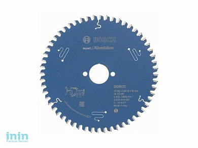 Диск пильный 180х30 мм 56 зуб. по алюминию EXPERT FOR ALUMINIUM BOSCH (твердоспл. зуб)