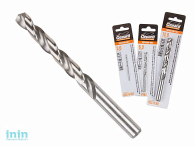 Сверло по металлу ц/х 4.6х47х80 мм HSS GEPARD