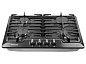 Панель варочная газовая NORMANN BHG-6410A (черный) (4 конф., эмаль, газ-контроль, пьезоподжиг, чугун.реш.)