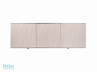 Экран под ванну 1,5 м, волна бежевая, PERFECTO LINEA