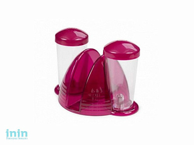 Набор для специй Fresh (Фреш), гранат, BEROSSI (Изделие из пластмассы. Размер 119 х 84 х 90 мм)