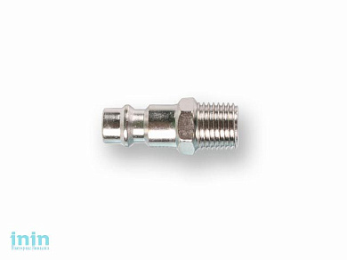 Соединение быстросъем. ПАПА х нар. резьба 1/2" (сталь) ECO