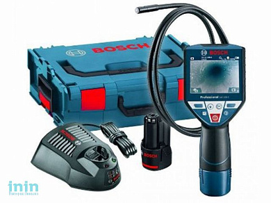 Аккум. инспекционная камера BOSCH GIC 120 C L-BOXX + аккумулятор (экран 3.50 ", эндоскоп 120 см, камера 8.5 мм)