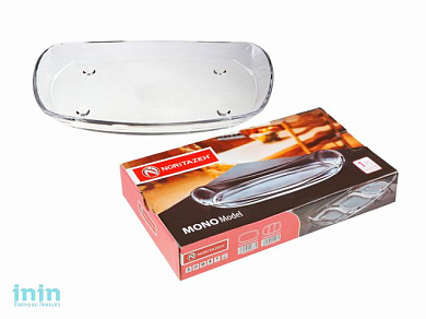 Блюдо стеклянное, прямоугольное, 300х160 мм, Моно (Mono), NORITAZEH