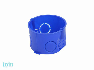 Коробка установочная (подрозетник) 60х40мм, без винтов IP20 ЮПИТЕР (для сплошных стен)