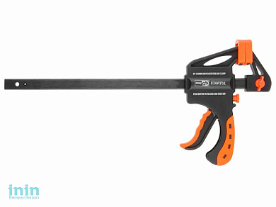 Струбцина пистолетная 450мм STARTUL PROFI (ST9015-45) (глубина зажима 60мм)