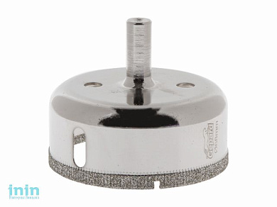 Коронка алмазная  d 68мм по стеклу и керамике GEPARD (GP2076-68) (сверло алмазное трубчатое)