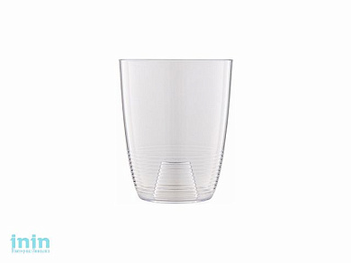 Кашпо для орхидей Mia 1,2 л, прозрачный, BEROSSI (Изделие из пластмассы. Литраж 1.2.   Размер 12,1 х 12,1 х 14,7 мм)